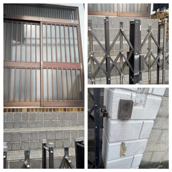 石田様邸　玄関before